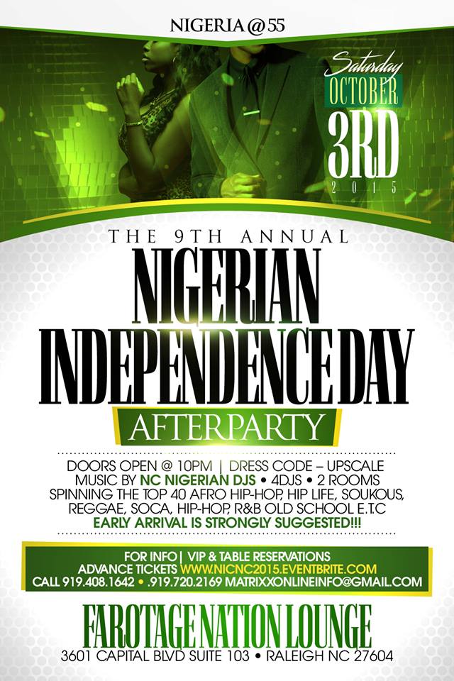 nigerian independence afterparty farotage nation