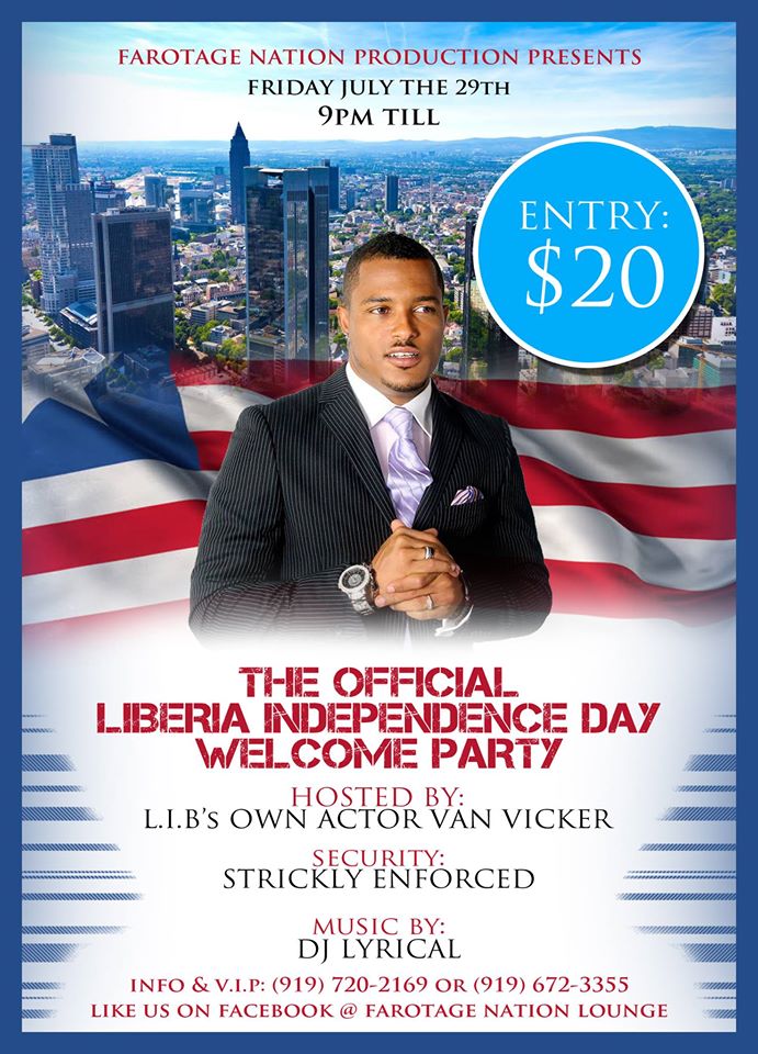 Van Vicker Liberia Independence